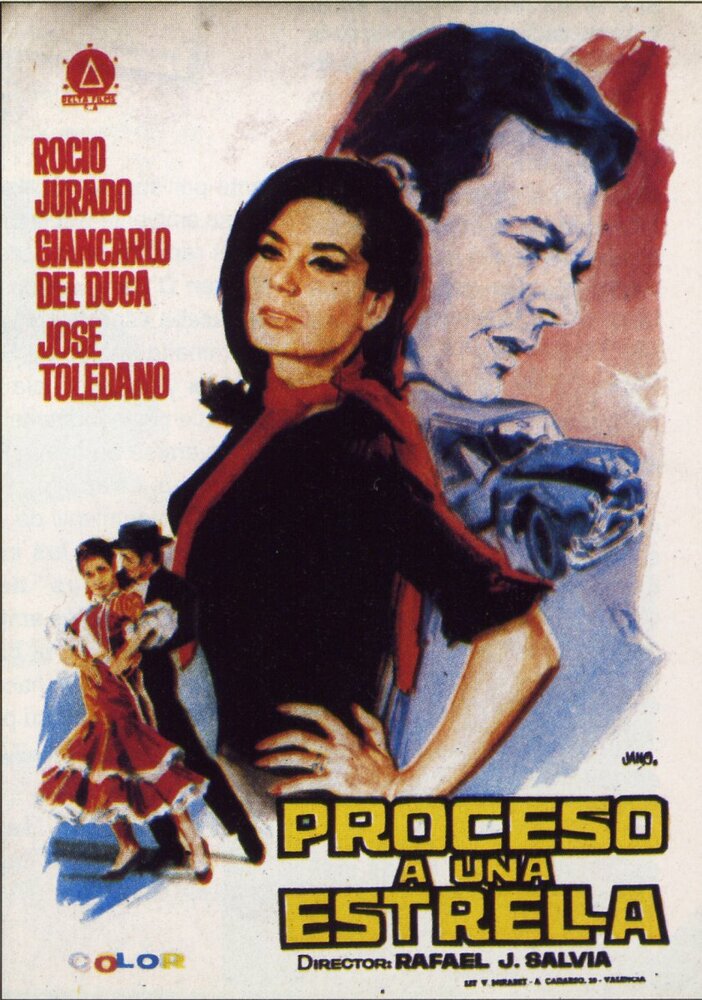 Proceso a una estrella (1966) постер